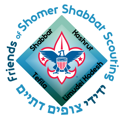 Friends of Shomer Shabbat Scouting Logo